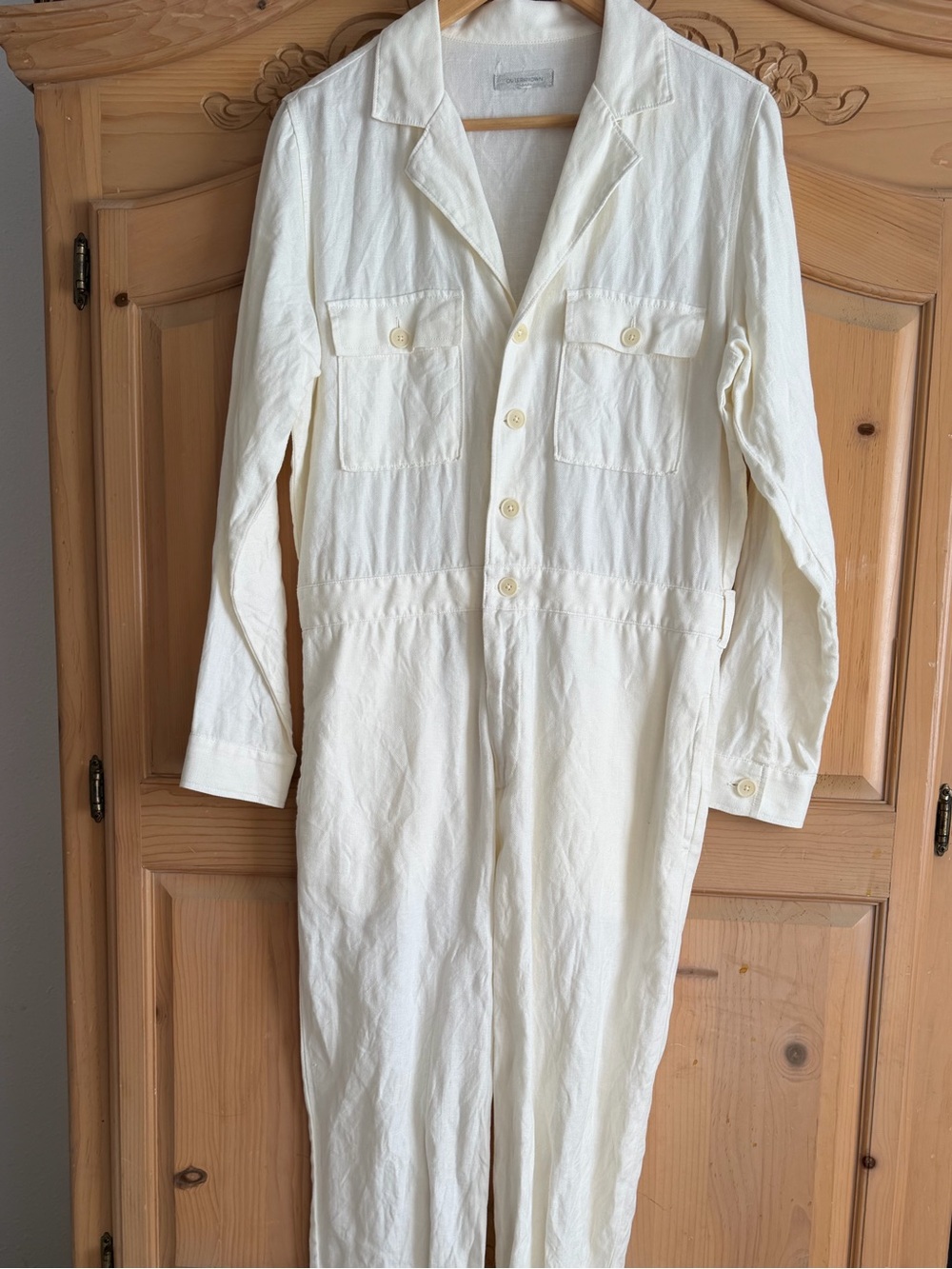 Outerknown Linen Blend Jumpsuit